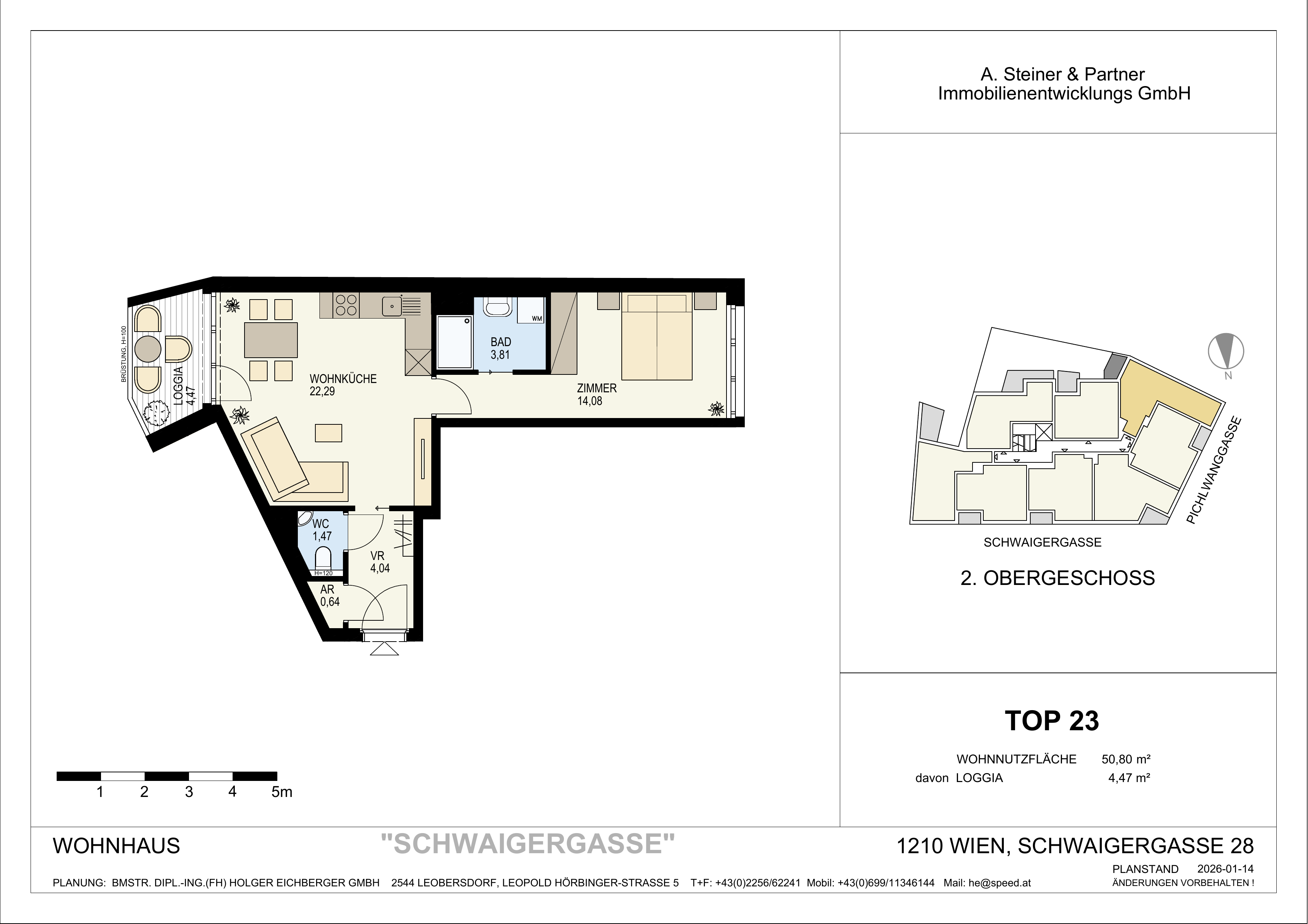 Grundriss Top 23