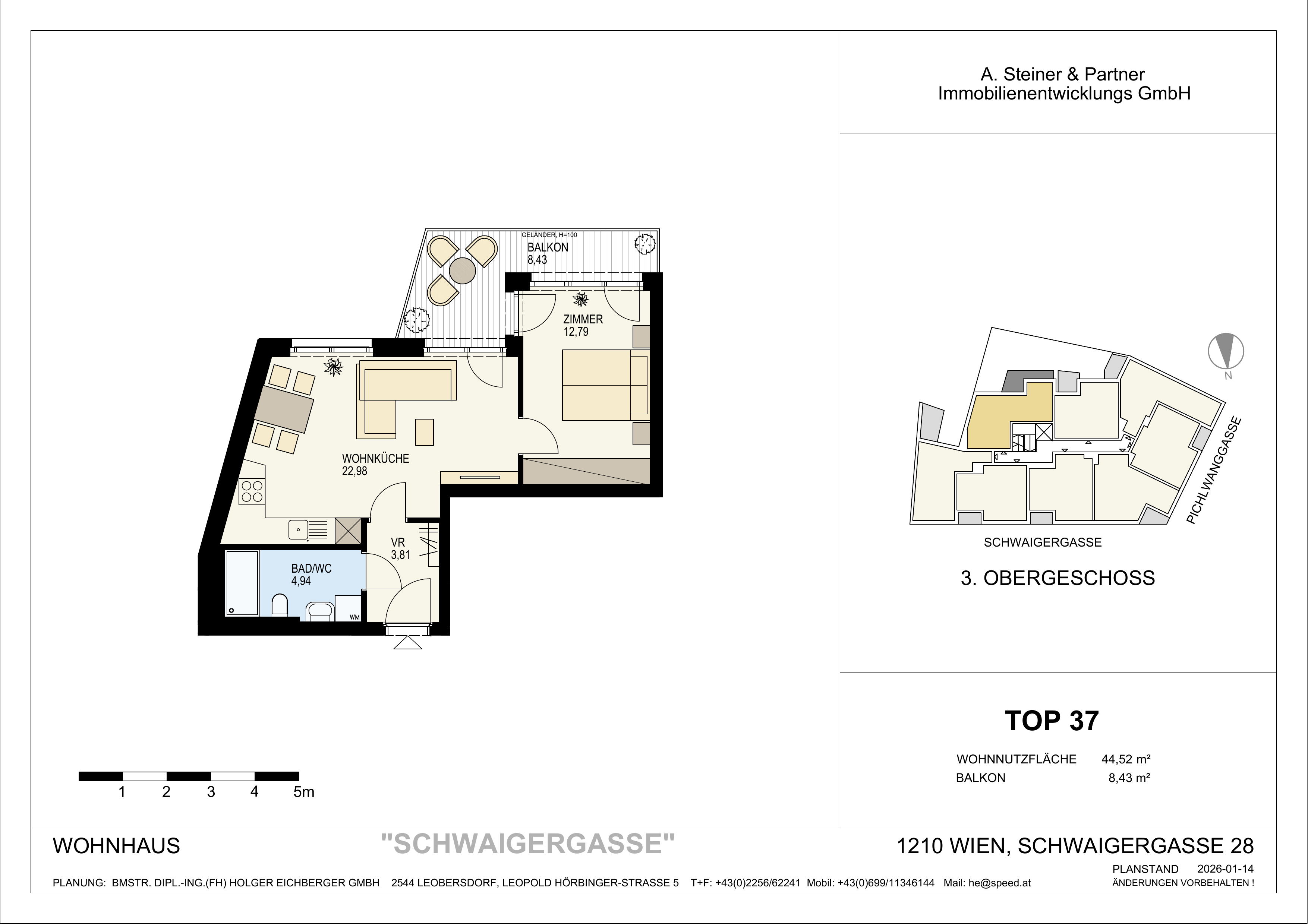 Grundriss Top 37