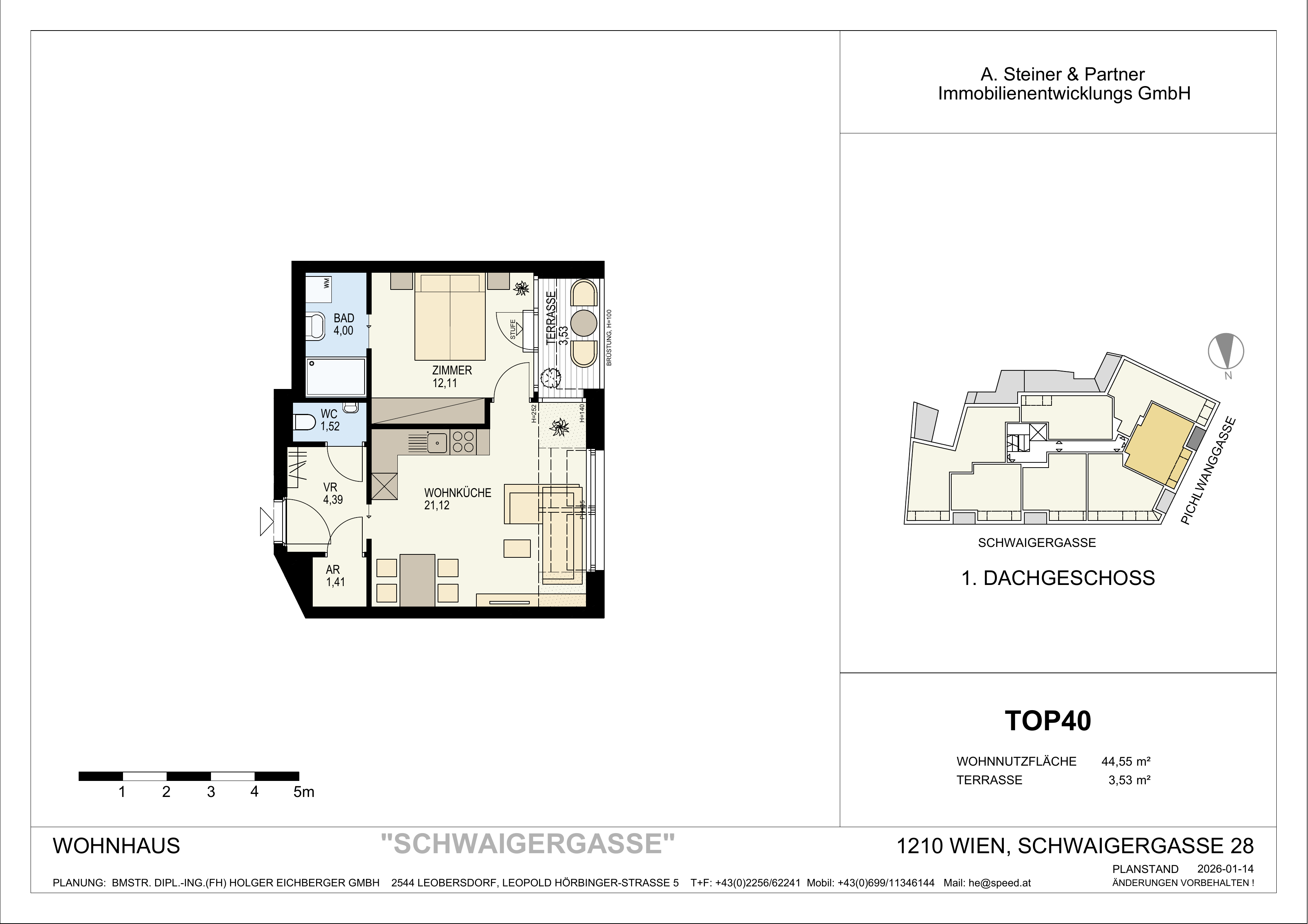 Grundriss Top 40