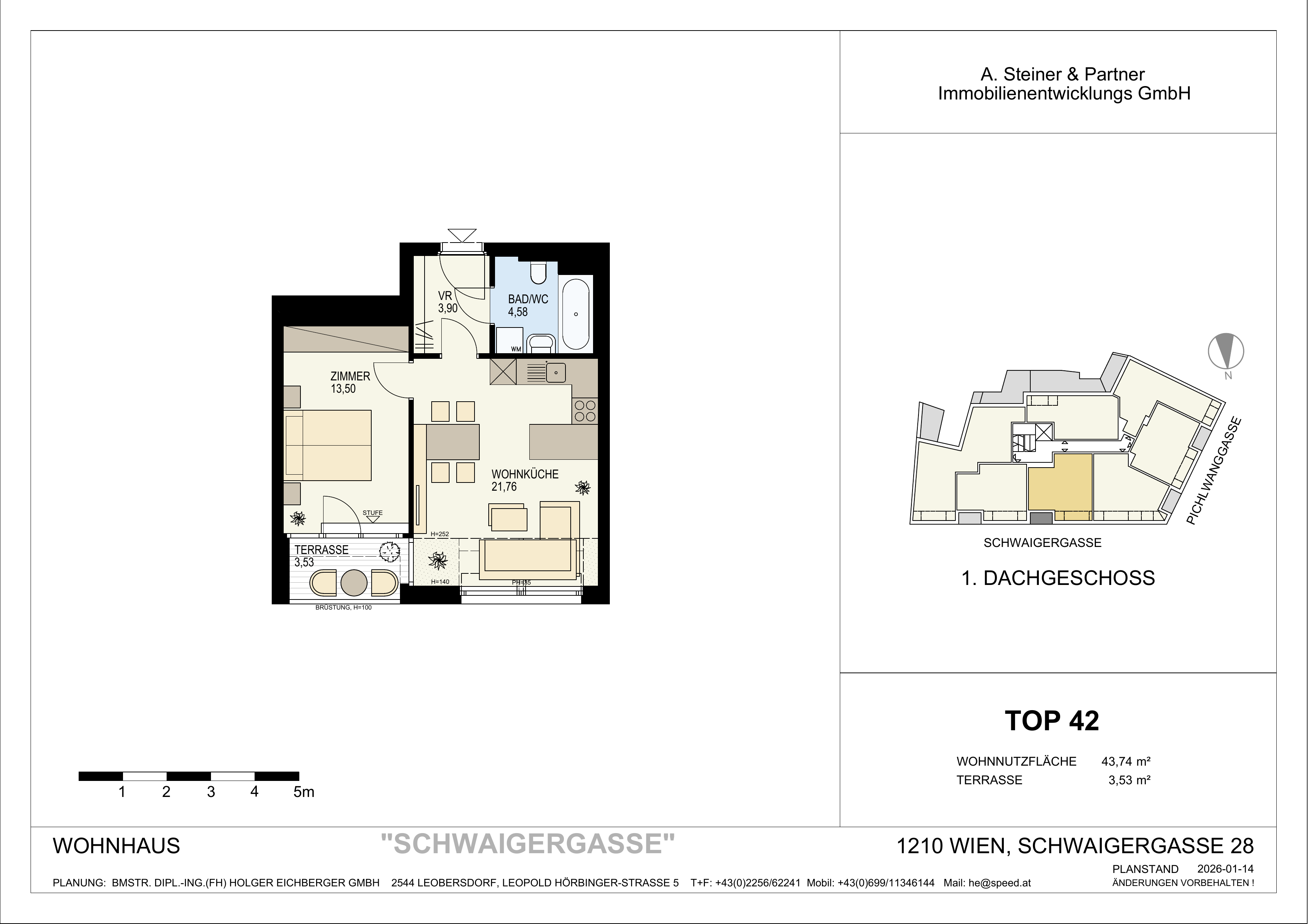 Grundriss Top 42